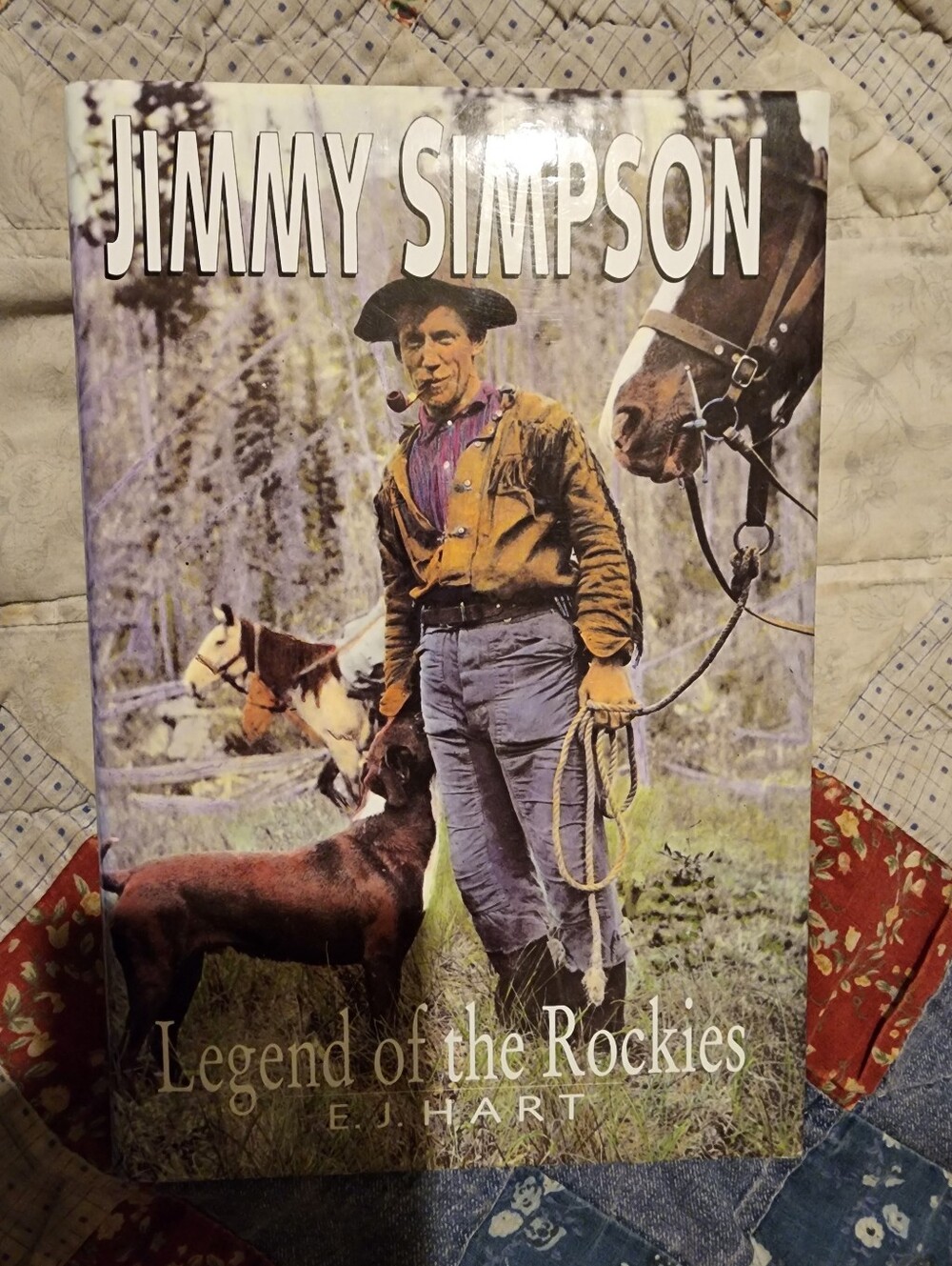 Jimmy Simpson Legend Of The Rockies By E.J. Hart Hardcover